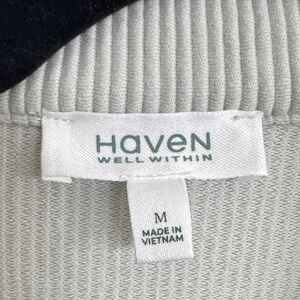 Haven Well Within Gray Sweater, color is zinc/ mint excellent condition.